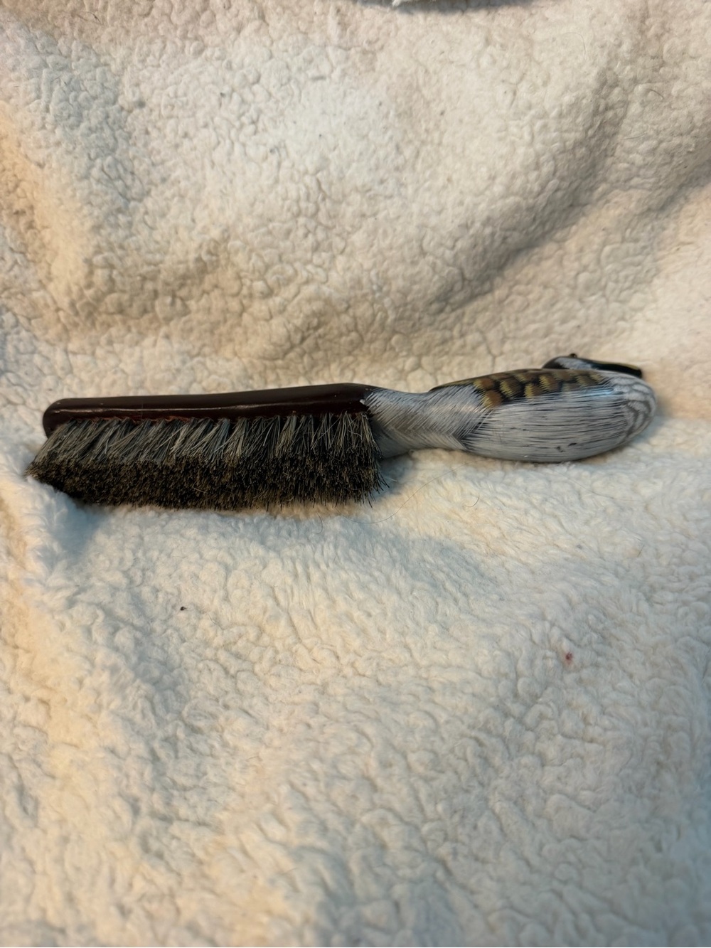 Vintage Mid-Century Duck Handle Boot Brush - Picture 6 of 12